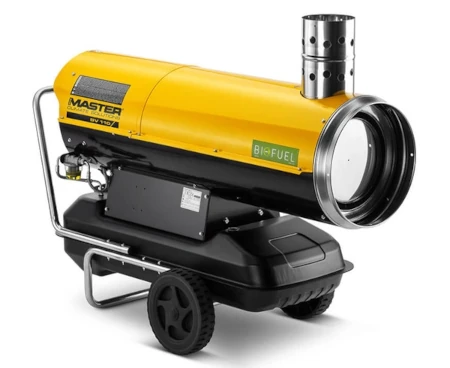 Nagrzewnica olejowa MASTER BV 110 E - 34 kW, z odprowadzaniem spalin