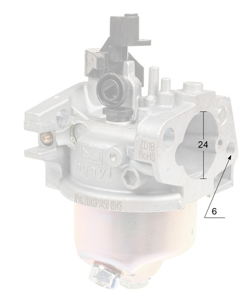 Gaźnik Zongshen silnik XP140