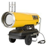 Nagrzewnica olejowa MASTER BV 170 E - 49 kW , z odprowadzaniem spalin