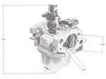 Gaźnik Loncin LC1P65FC
CZĘŚĆ ORYGINALNA