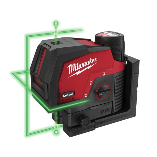 Laser krzyżowy MILWAUKEE M12 CLLP-0C