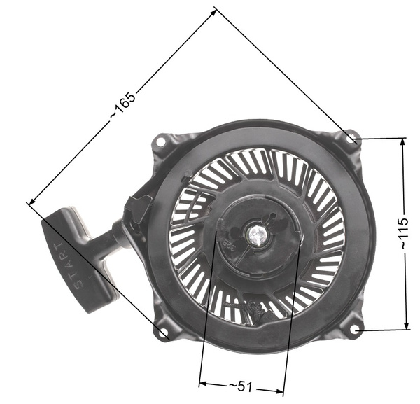 Rozrusznik B&S Quantum zam. 496650 495766 494846 497830
