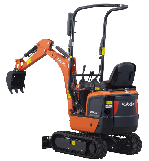 Minikoparka KUBOTA K008-5