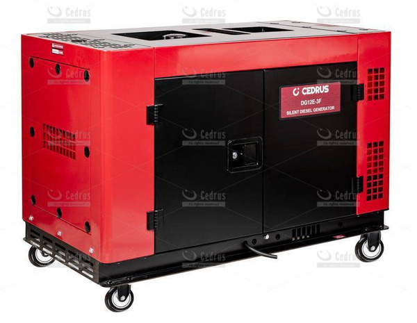 Agregat prądotwórczy Cedrus CEDDG12E-3F 12 kW KD292FA Diesel + olej + dostawa gratis!