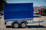 Przyczepa samochodowa z plandeką WIOLA KRAKUS PLUS 1320 mm / 2520 mm DMC 750kg