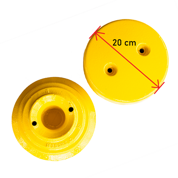 Obciążniki stalowe do traktorka John Deere M78525 - 2 szt. 116 130 170 160 165 180 185