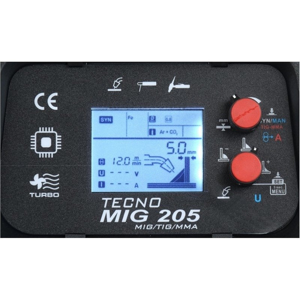 Półautomat spawalniczy IDEAL 205 LCD SYNERGIA