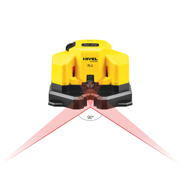Podłogowy laser krzyżowy Nivel System FL1