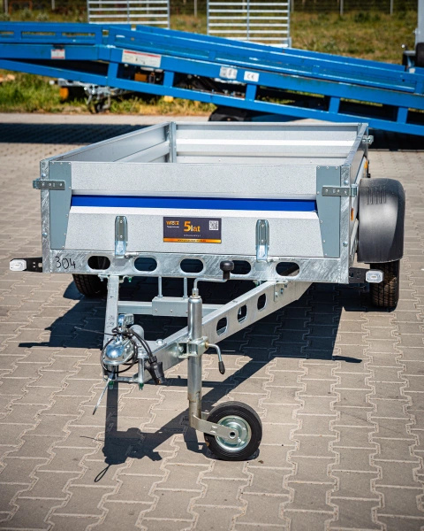 Przyczepa samochodowa WIOLA SILEZIA 1120 mm/2420 mm DMC 750kg