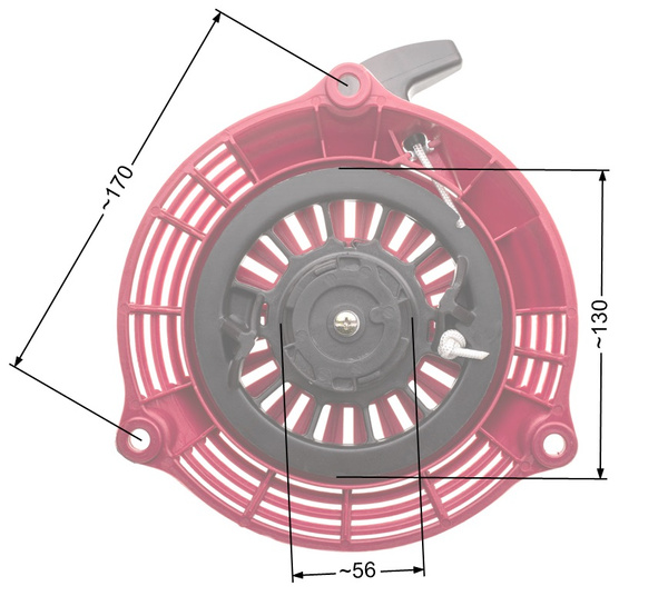Rozrusznik Honda GCV160 GCV135 GC160 zam. 28400-ZM0-013 / 28400-ZM0-003 / 28400-ZL8-013ZA