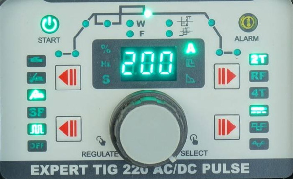 Spawarka TIG IDEAL TIG EXPERT 220 AC/DC PULSE