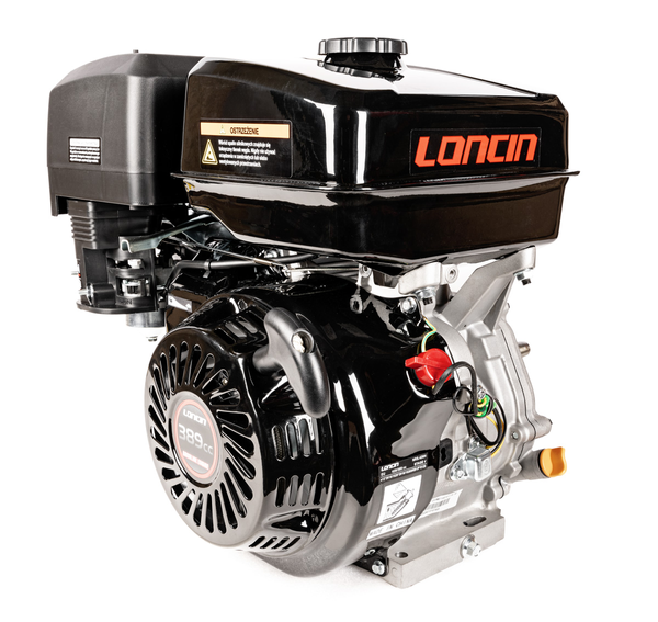 Silnik Loncin G390F-L wał poziomy typ L stożek