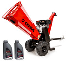 Rozdrabniacz spalinowy rębak Cedrus RB03 + olej + dostawa gratis! OD RĘKI!