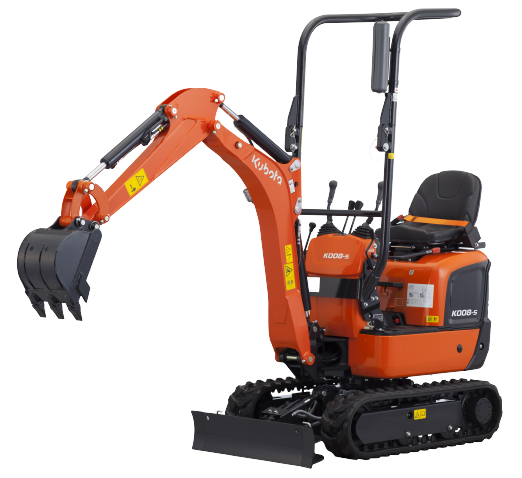 Minikoparka KUBOTA K008-5