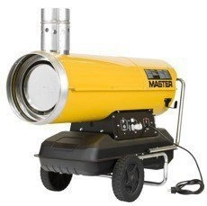Nagrzewnica olejowa MASTER BV 170 E - 49 kW , z odprowadzaniem spalin