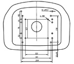 Siedzenie operatora 335x485x330 mm
