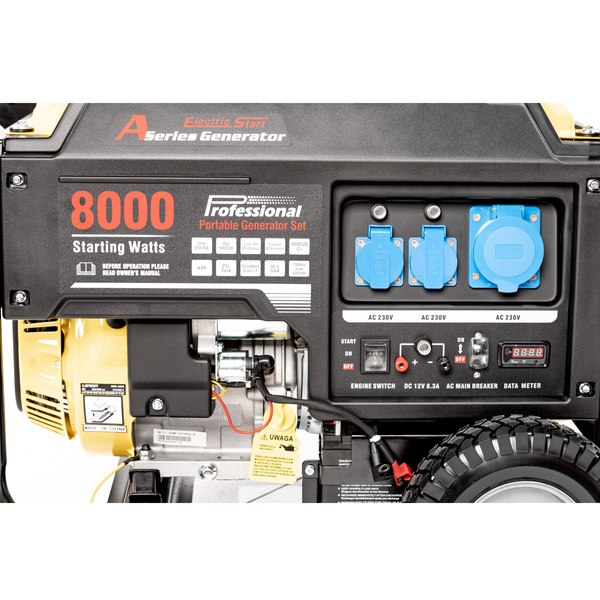 Agregat prądotwórczy Loncin LC8000D-AS-1F + olej + dostawa gratis!