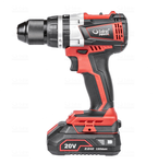 Wiertarko–wkrętarka udarowa Cedrus Power+ HD58Li-SET z baterią i ładowarką w walizce