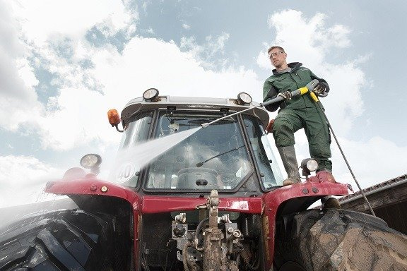 Myjka wysokociśnieniowa Karcher HDS 8/20 De Spalinowa, ciepłowodna (200bar, 800l/h, 80°C) OD RĘKI!!