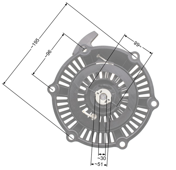 Rozrusznik Stiga GGP SV200 Mountfield SP554 zam.118550161/1