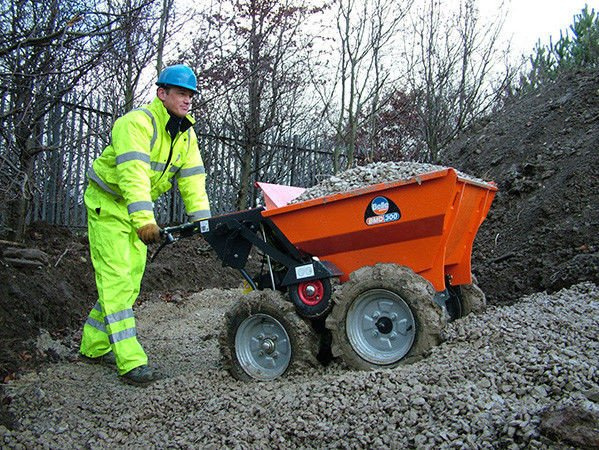Transporter spalinowy - Wozidło BELLE MINIDUMPER 4X4