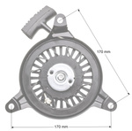 Rozrusznik Kohler XT675;775 kpl.