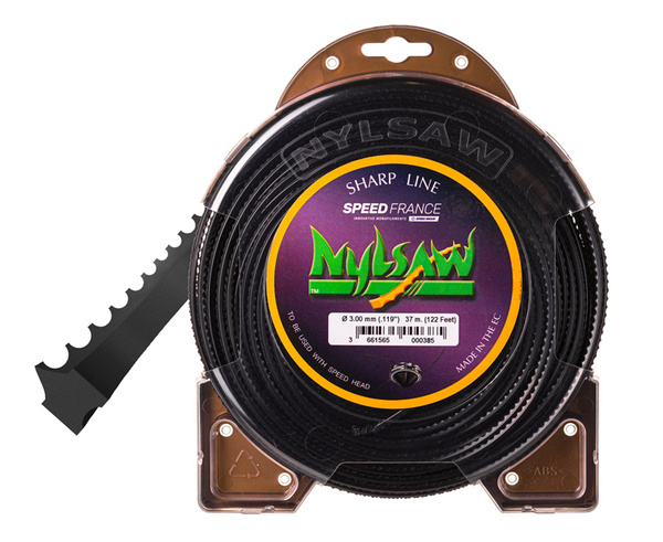 Żyłka tnąca 3.0/37m Nylsaw czarna