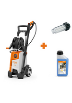 Myjka wysokociśnieniowa STIHL RE 140 PLUS + filtr+ płyn 1L