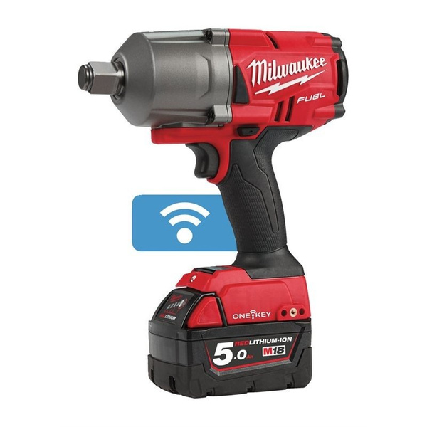 Klucz udarowy MILWAUKEE M18 ONEFHIWF34-502X, z akumulatorem, z walizką