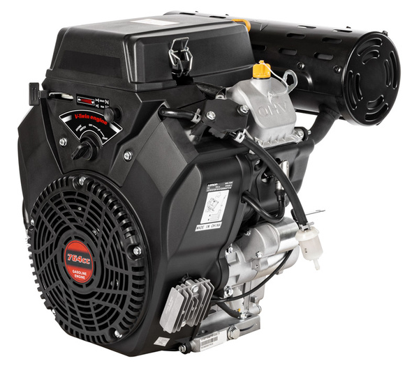 Silnik Loncin LC2V80FD-A wał poziomy 25,4 mm / 80 mm