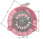Rozrusznik Honda GCV160 GCV135 GC160 zam. 28400-ZM0-013 / 28400-ZM0-003 / 28400-ZL8-013ZA