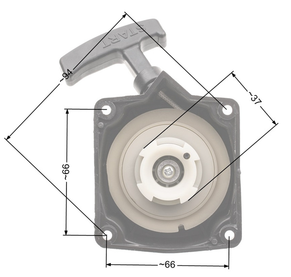 Rozrusznik Cedrus Hecht MTD wykaszarki marketowe