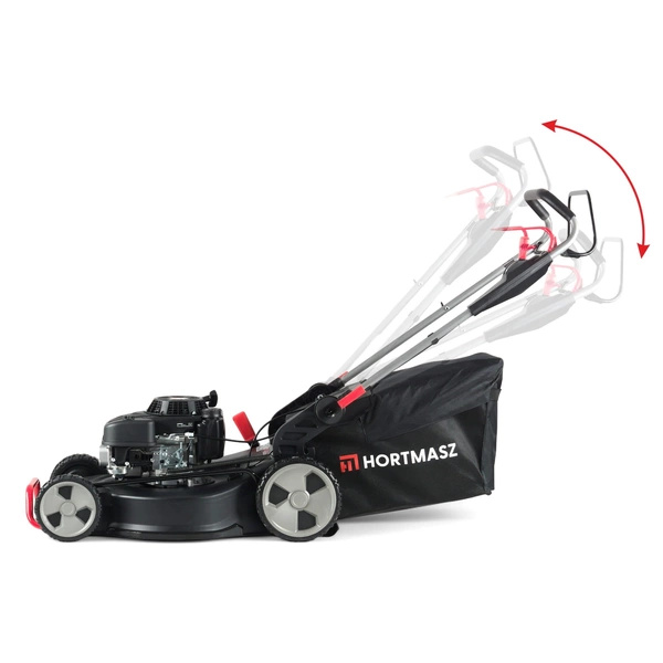 Kosiarka spalinowa z koszem Hortmasz HKS PRO 553 N L224 + olej + dostawa gratis!