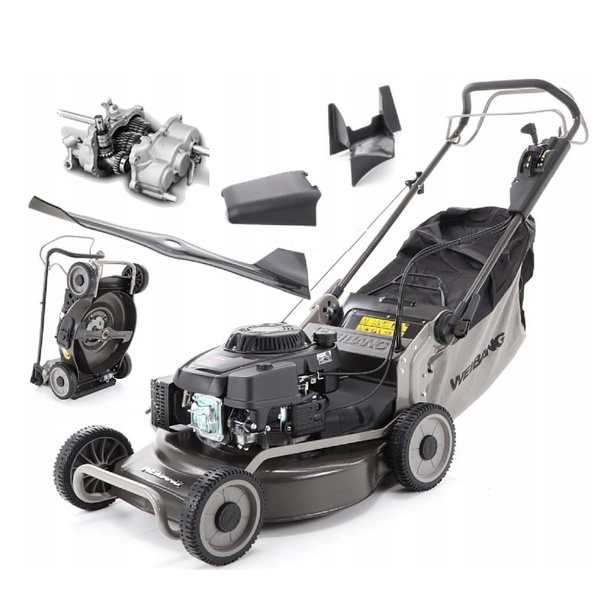 Kosiarka WEIBANG WB537SC V 3w1 z napędem i wałem kardana + dostawa gratis!