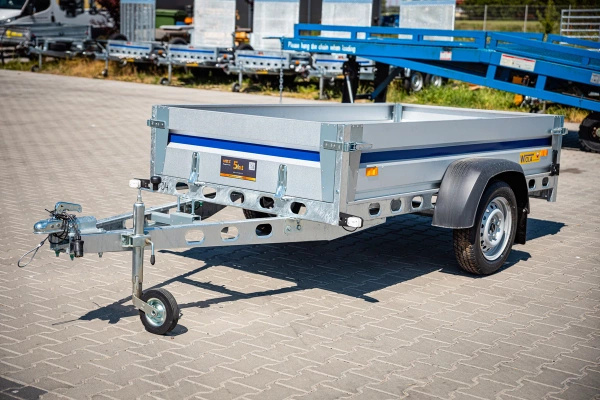 Przyczepa samochodowa WIOLA SILEZIA 1120 mm/2420 mm DMC 750kg