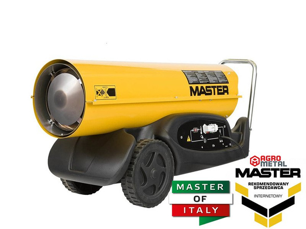 Nagrzewnica olejowa MASTER B 180 - 48 kW