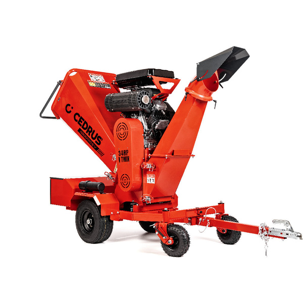 Rozdrabniacz spalinowy rębak Cedrus CEDRB06PRO-E-V do gałęzi + olej + dostawa gratis!