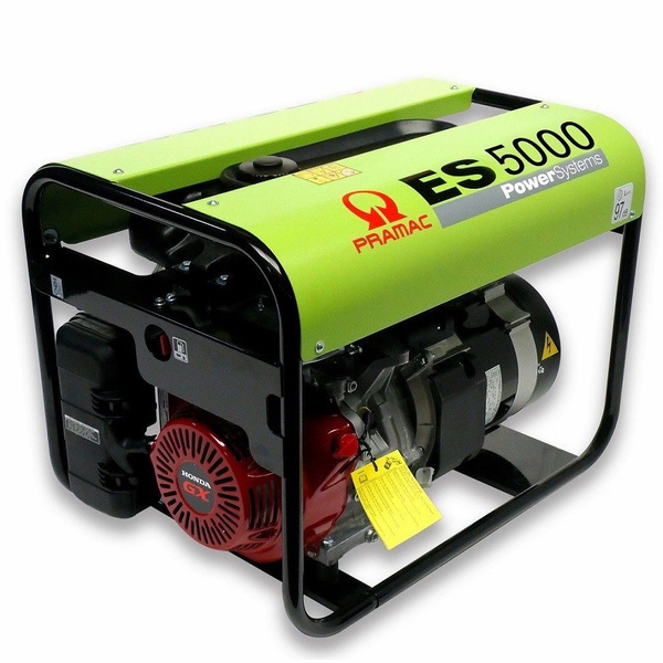 Agregat prądotwórczy PRAMAC ES5000 AVR 230V 4,6 kW + olej + dostawa gratis!