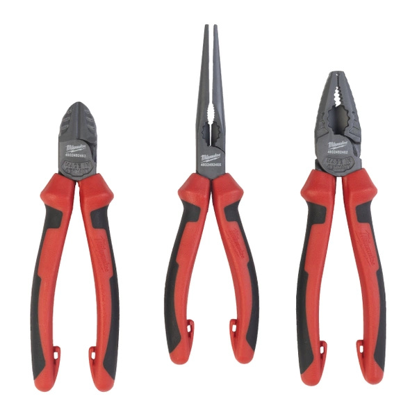 Zestaw szczypiec MILWAUKEE 3 pc Plier Set