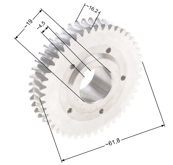 Ślimacznica przekładni Nac WR8005-750 TIE75-W glebogryzarki elektryczne marketowe