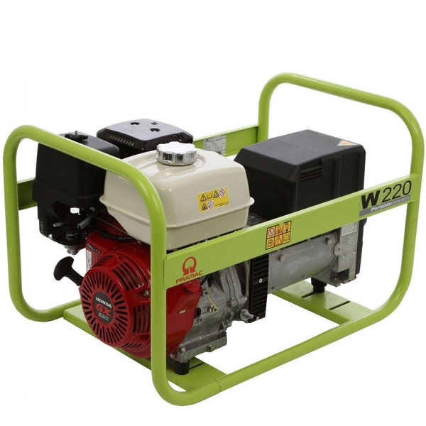 Agregat prądotwórczy spawalniczy PRAMAC W220 400V + olej + dostawa gratis!