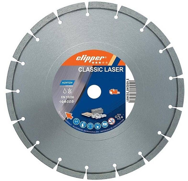 Tarcza diamentowa NORTON CLASSIC UNIVERSAL LASER 350 mm x 25,4 mm wyprzedaż! Dostawa gratis!