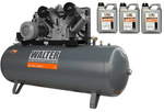 Kompresor tłokowy WALTER GK 1400-7,5/500 + 3L oleju gratis
