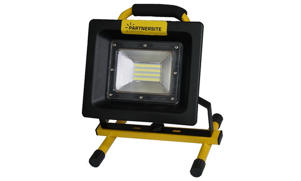 PARTNERSITE LSR20A Naświetlacz LED SMD 20W z akumulatorem 