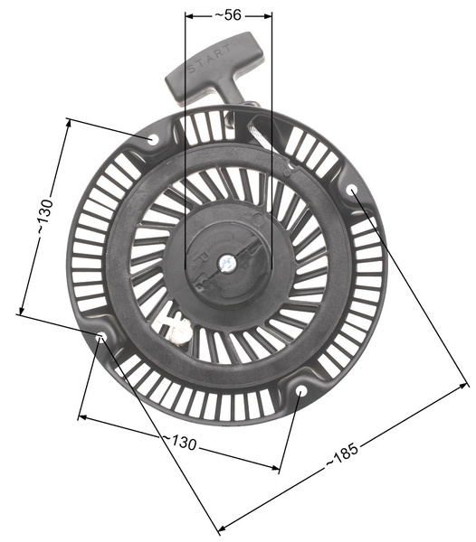 Rozrusznik B&S Z400 / Z500 zam. 695058 591606