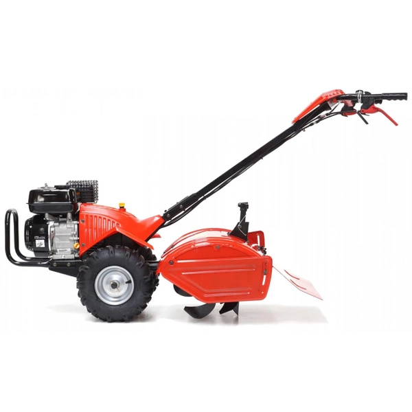 Glebogryzarka spalinowa Hortmasz HGS 65 XGTL z napędem na koła i zestawem do orania + olej silnikowy + dostawa gratis!
