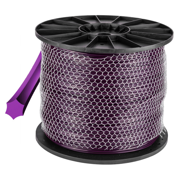 Żyłka tnąca 3.0/240m gwiazdka fiolet