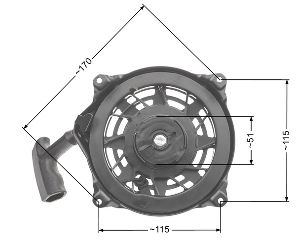 Rozrusznik B&S Quantum zam. 497680