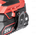 Wiertarko–wkrętarka udarowa Cedrus Power+ HD58Li-SET z baterią i ładowarką w walizce