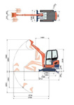 Minikoparka KUBOTA KX016-4
